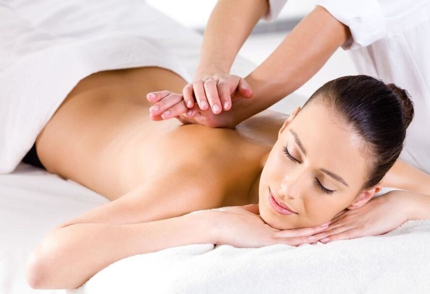 Massage na warkewa don thoracic osteochondrosis