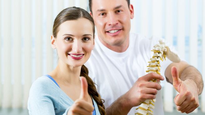 Tare da jiyya na lokaci, ana iya dakatar da ci gaban osteochondrosis.